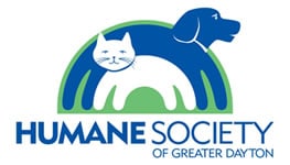 brh1 dayton humane society cardboard brochure holder decal